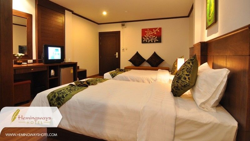 Hemingway'S Hotel Patong Bagian luar foto